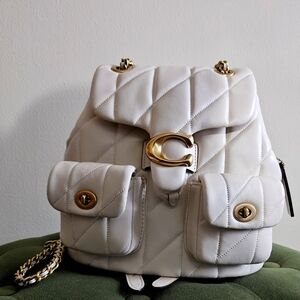 Coach Quilted Tabby  Backpack